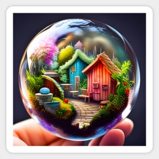 Dream House on Hand Sticker